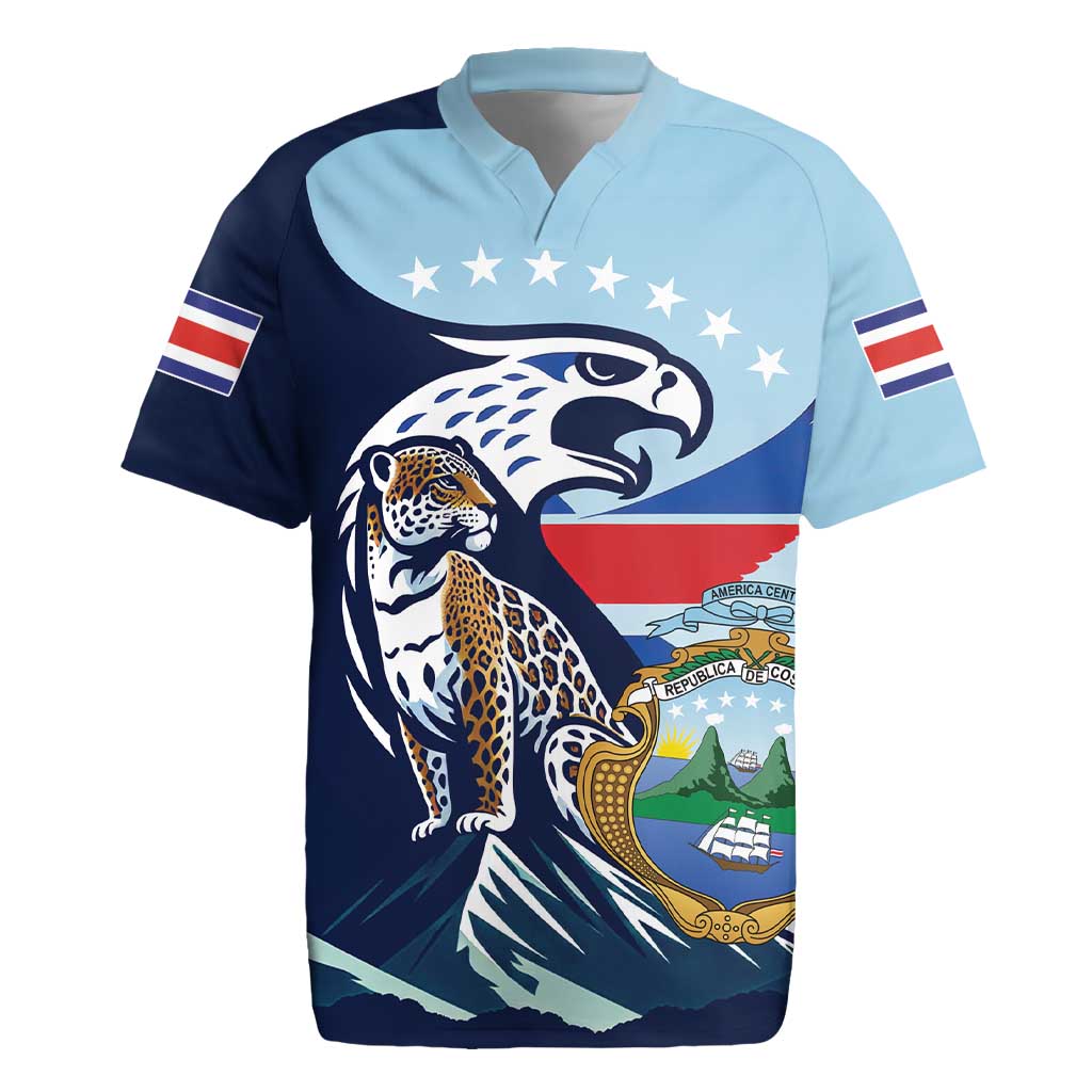 Costa Rica Jaguar Guaria Morada Rugby Jersey