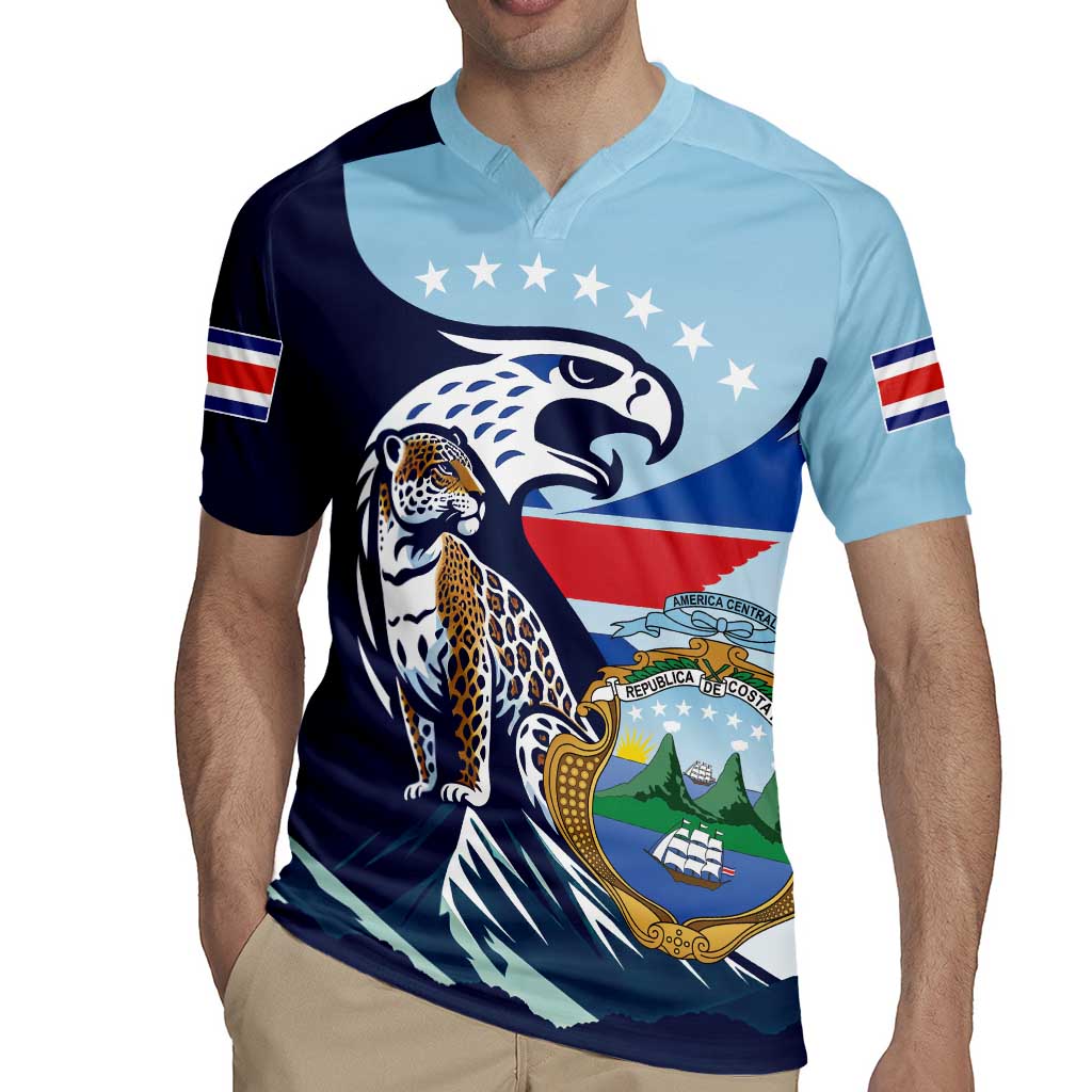 Costa Rica Jaguar Guaria Morada Rugby Jersey