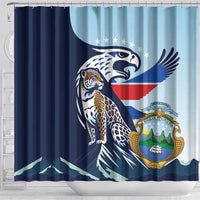 Costa Rica Jaguar Guaria Morada Shower Curtain