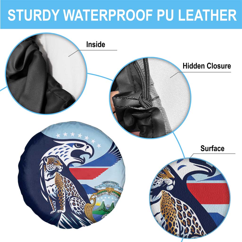 Costa Rica Jaguar Guaria Morada Spare Tire Cover