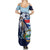 Costa Rica Jaguar Guaria Morada Summer Maxi Dress