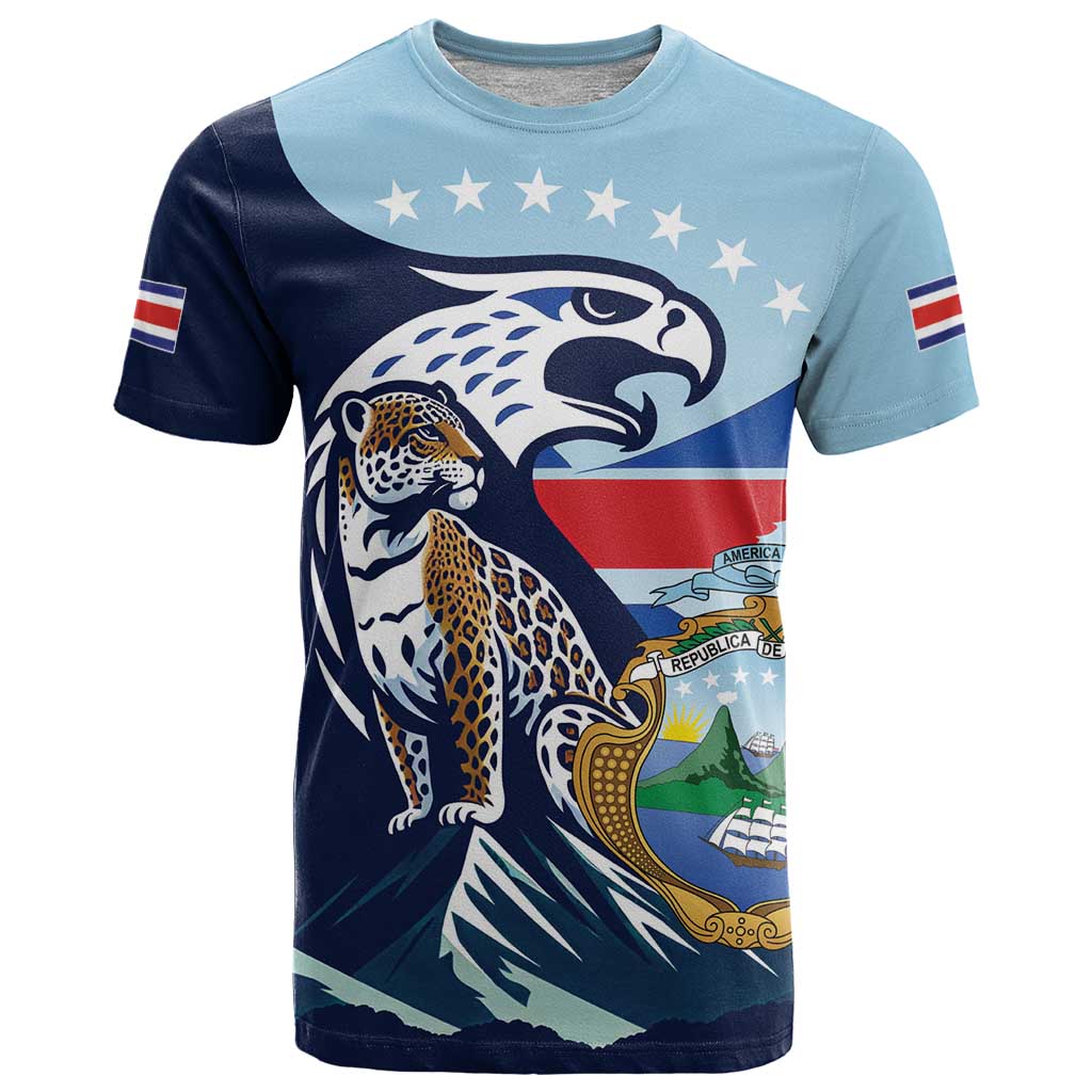 Costa Rica Jaguar Guaria Morada T Shirt