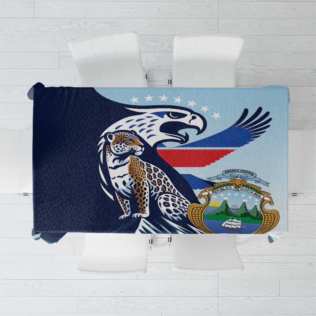 Costa Rica Jaguar Guaria Morada Tablecloth