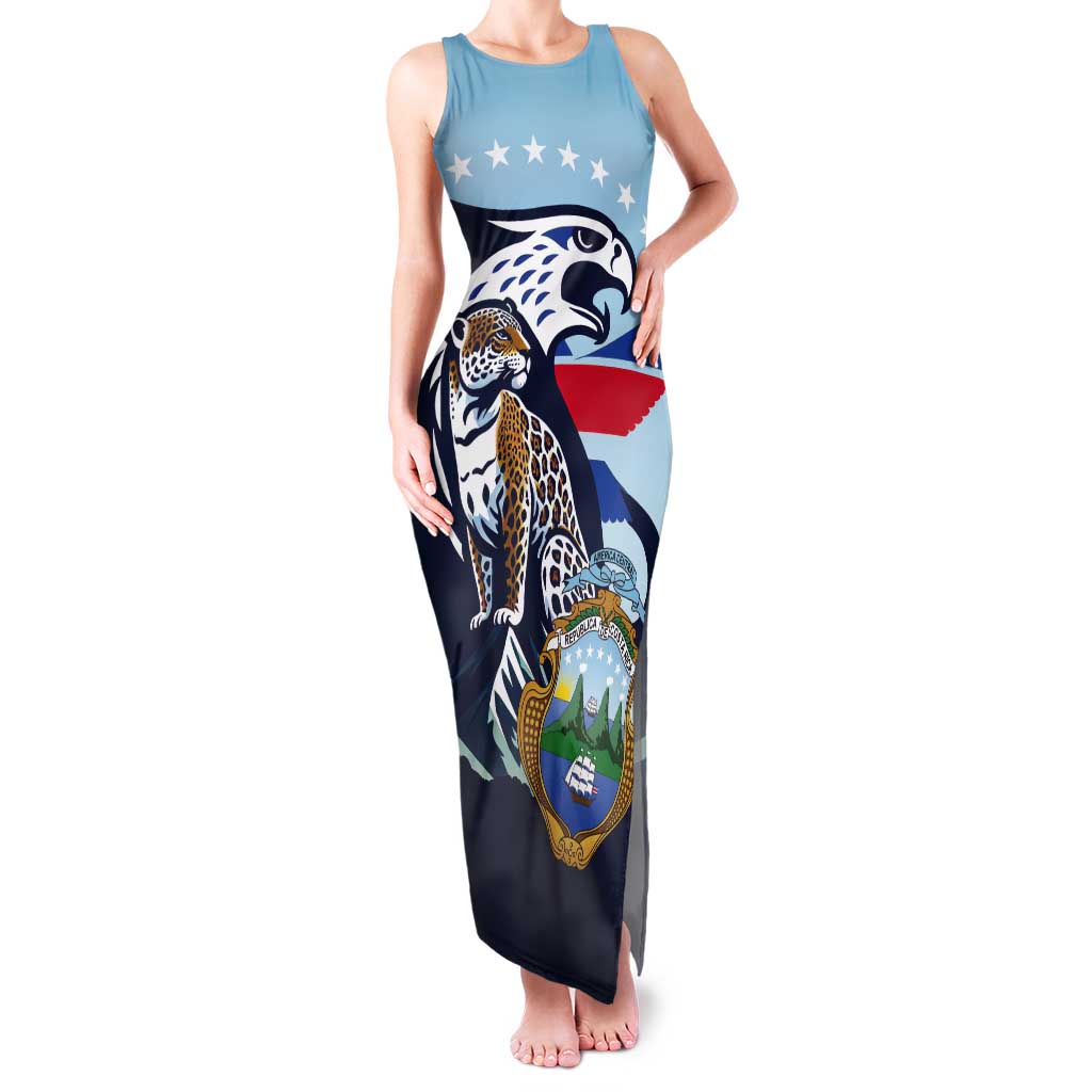 Costa Rica Jaguar Guaria Morada Tank Maxi Dress