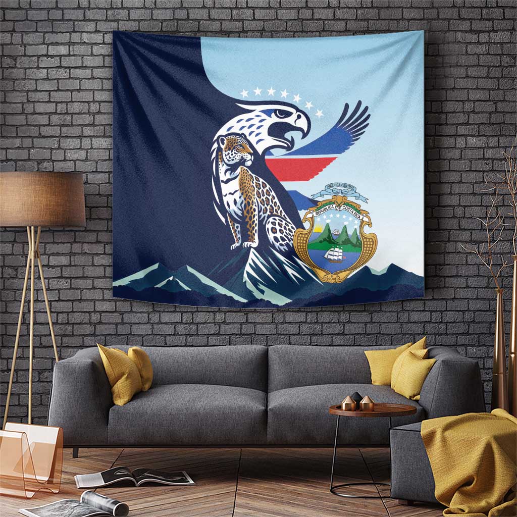 Costa Rica Jaguar Guaria Morada Tapestry