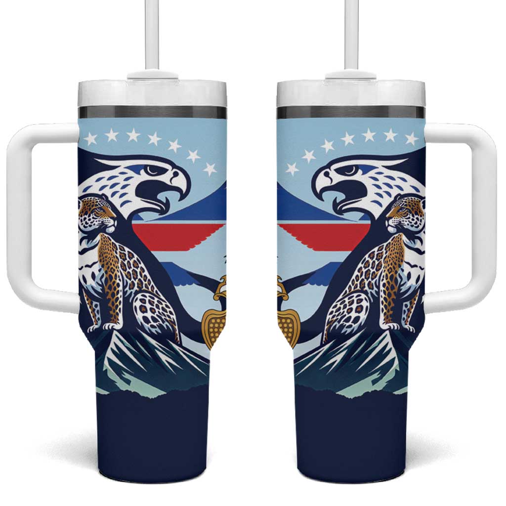 Costa Rica Jaguar Guaria Morada Tumbler With Handle