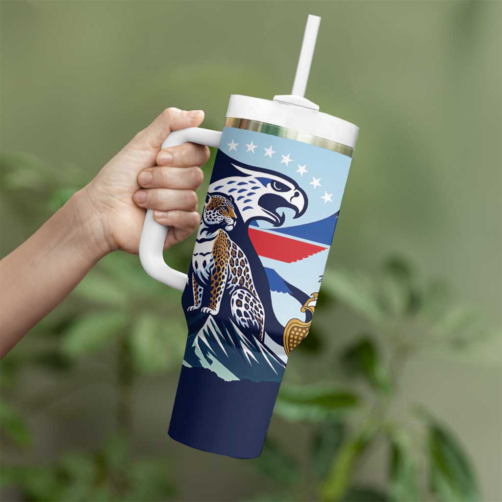 Costa Rica Jaguar Guaria Morada Tumbler With Handle