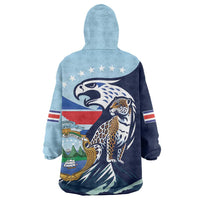 Costa Rica Jaguar Guaria Morada Wearable Blanket Hoodie