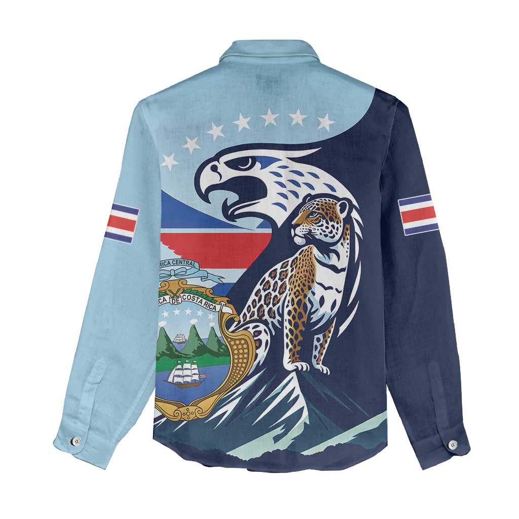 Costa Rica Jaguar Guaria Morada Women Casual Shirt