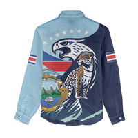 Costa Rica Jaguar Guaria Morada Women Casual Shirt