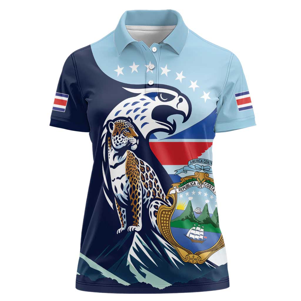 Costa Rica Jaguar Guaria Morada Women Polo Shirt