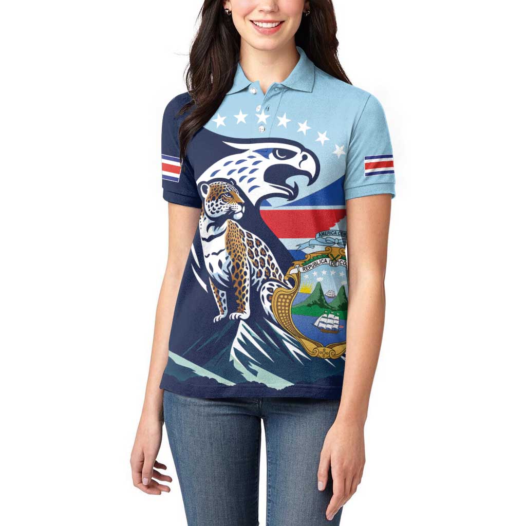 Costa Rica Jaguar Guaria Morada Women Polo Shirt