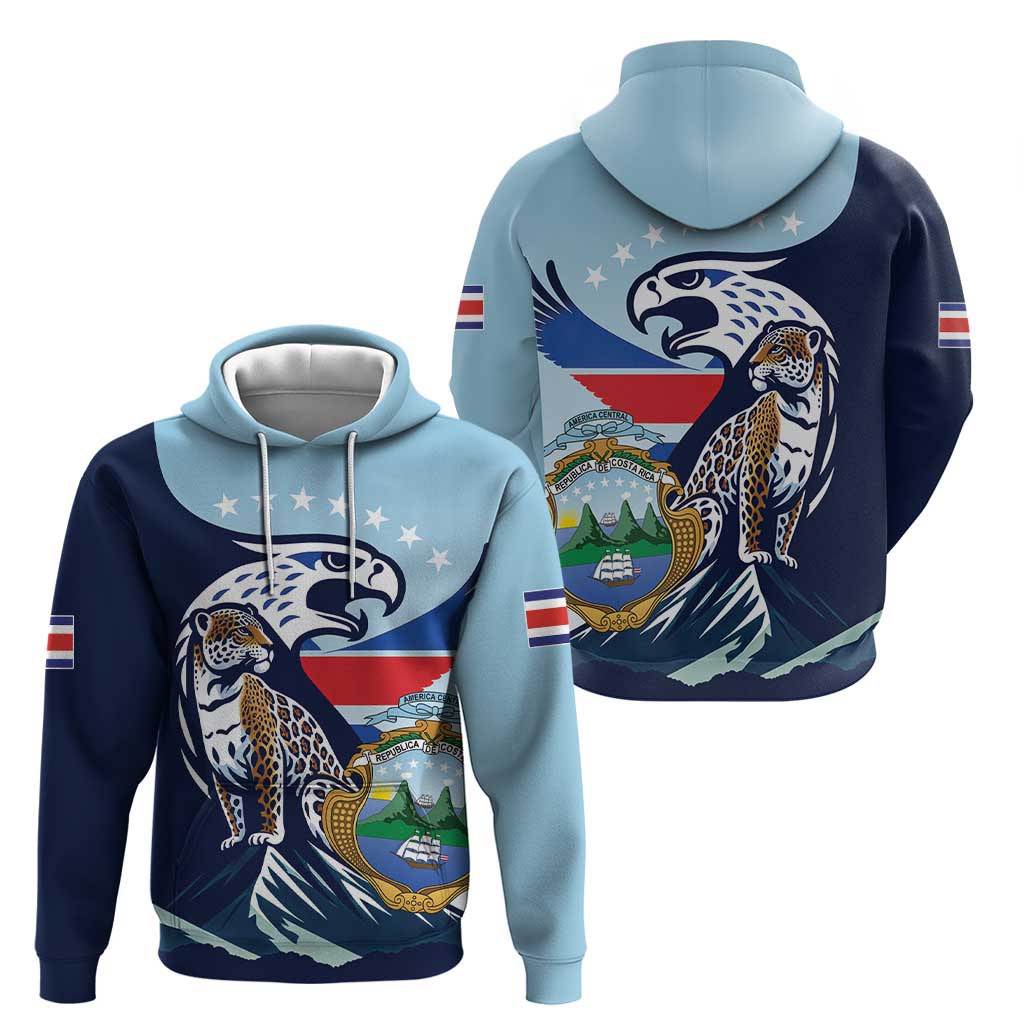 Costa Rica Jaguar Guaria Morada Zip Hoodie