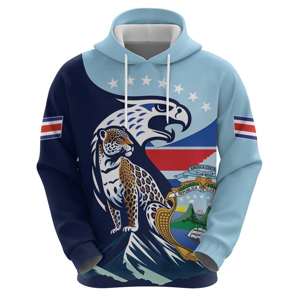Costa Rica Jaguar Guaria Morada Zip Hoodie