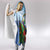 Costa Rica Parrot Tropical Flowers Hooded Blanket
