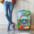 Costa Rica Parrot Tropical Flowers Luggage Cover
