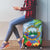 Costa Rica Parrot Tropical Flowers Luggage Cover