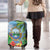 Costa Rica Parrot Tropical Flowers Luggage Cover