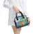 Costa Rica Parrot Tropical Flowers Shoulder Handbag