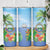 Costa Rica Parrot Tropical Flowers Skinny Tumbler