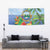 Costa Rica Parrot Tropical Flowers Tapestry