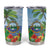 Costa Rica Parrot Tropical Flowers Tumbler Cup