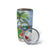 Costa Rica Parrot Tropical Flowers Tumbler Cup