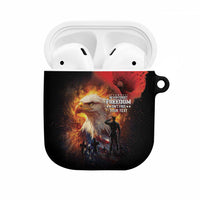 US Memorial Day Personalized AirPods Case May We Never Forget Freedom Isnt Free