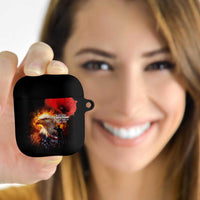 US Memorial Day Personalized AirPods Case May We Never Forget Freedom Isnt Free