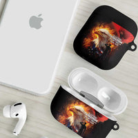 US Memorial Day Personalized AirPods Case May We Never Forget Freedom Isnt Free