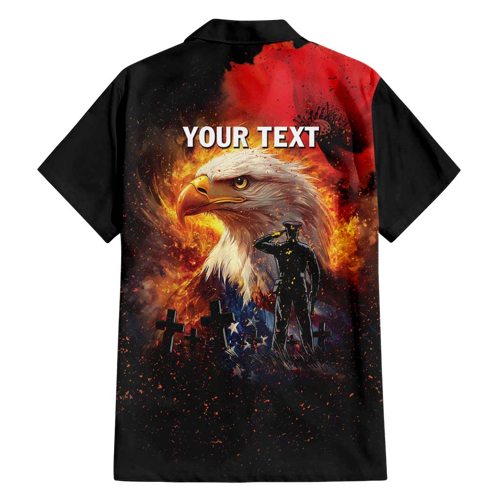 US Memorial Day Personalized Hawaiian Shirt May We Never Forget Freedom Isnt Free