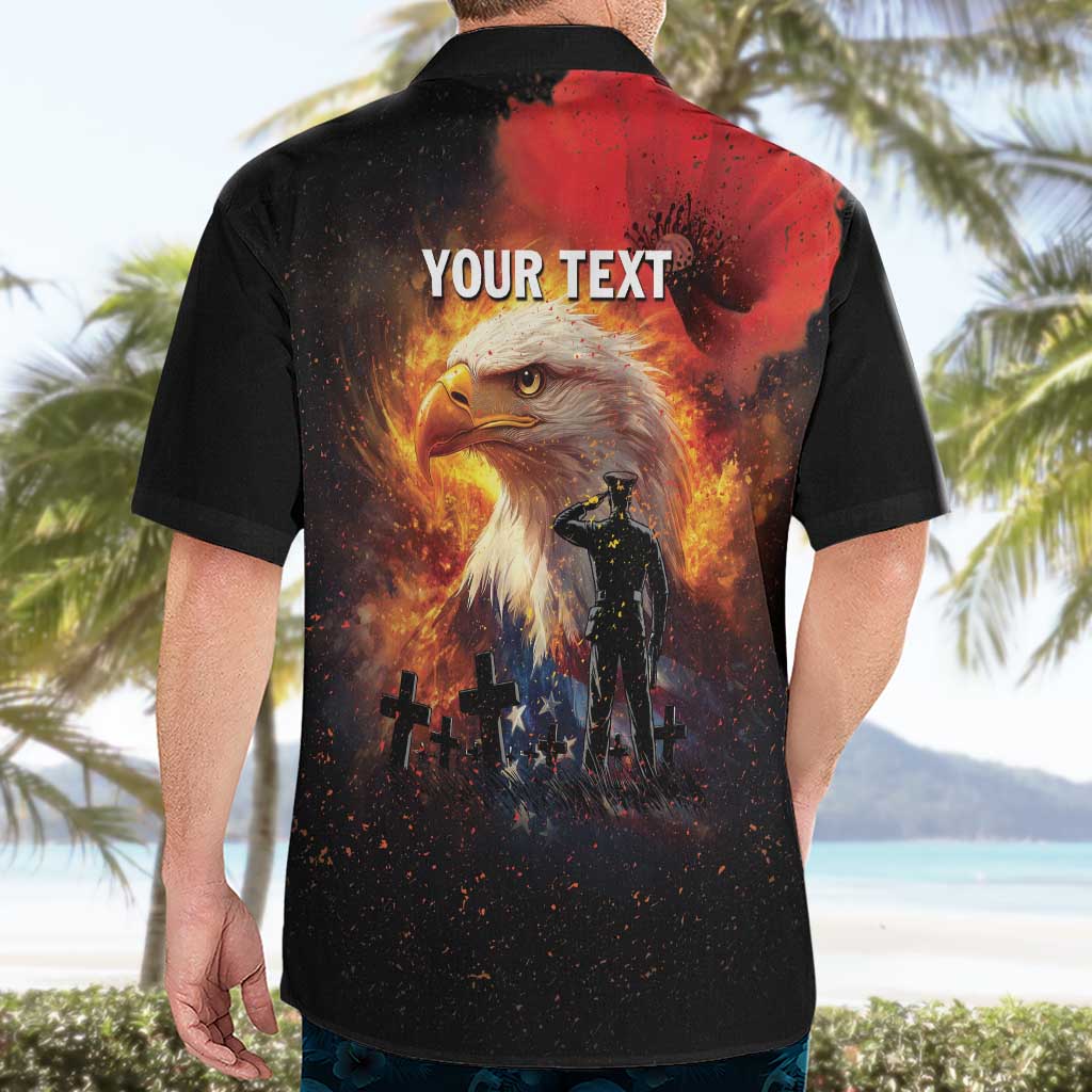 US Memorial Day Personalized Hawaiian Shirt May We Never Forget Freedom Isnt Free