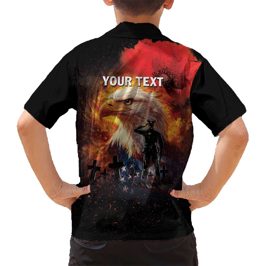 US Memorial Day Personalized Hawaiian Shirt May We Never Forget Freedom Isnt Free