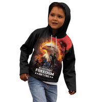 US Memorial Day Personalized Kid Hoodie May We Never Forget Freedom Isnt Free
