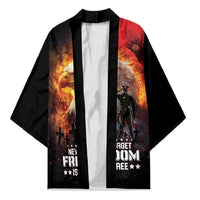 US Memorial Day Personalized Kimono May We Never Forget Freedom Isnt Free