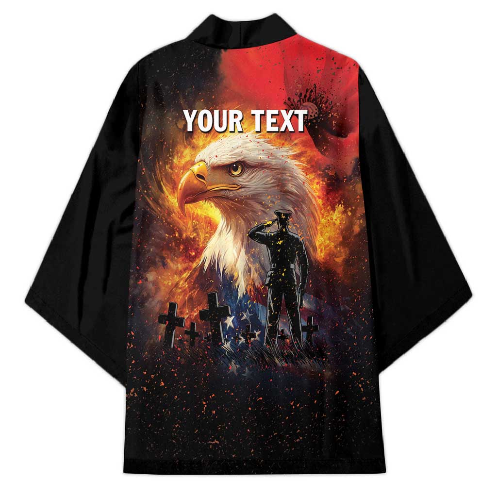 US Memorial Day Personalized Kimono May We Never Forget Freedom Isnt Free