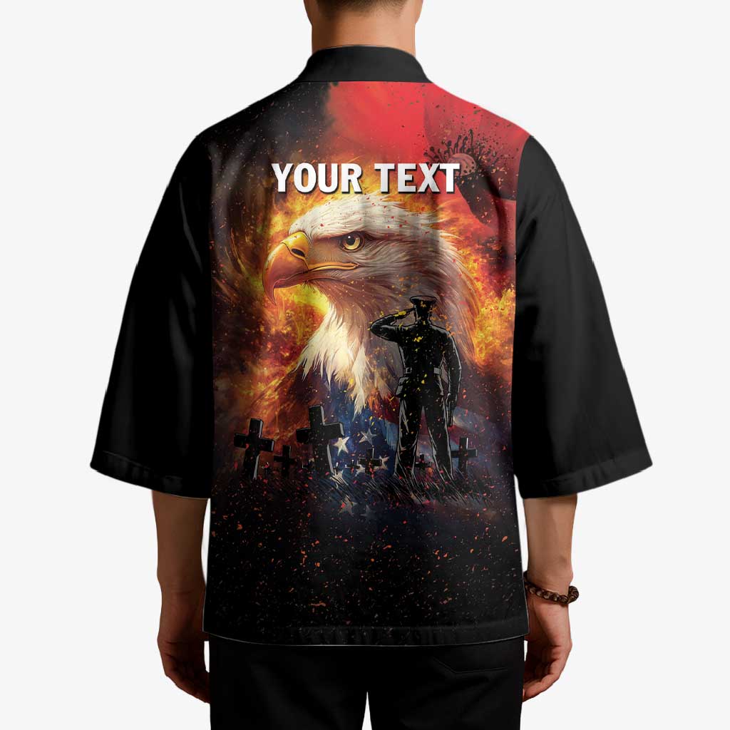 US Memorial Day Personalized Kimono May We Never Forget Freedom Isnt Free