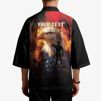 US Memorial Day Personalized Kimono May We Never Forget Freedom Isnt Free
