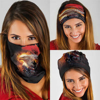 US Memorial Day Personalized Neck Gaiter May We Never Forget Freedom Isnt Free