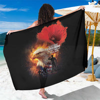 US Memorial Day Personalized Sarong May We Never Forget Freedom Isnt Free