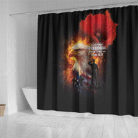 US Memorial Day Personalized Shower Curtain May We Never Forget Freedom Isnt Free