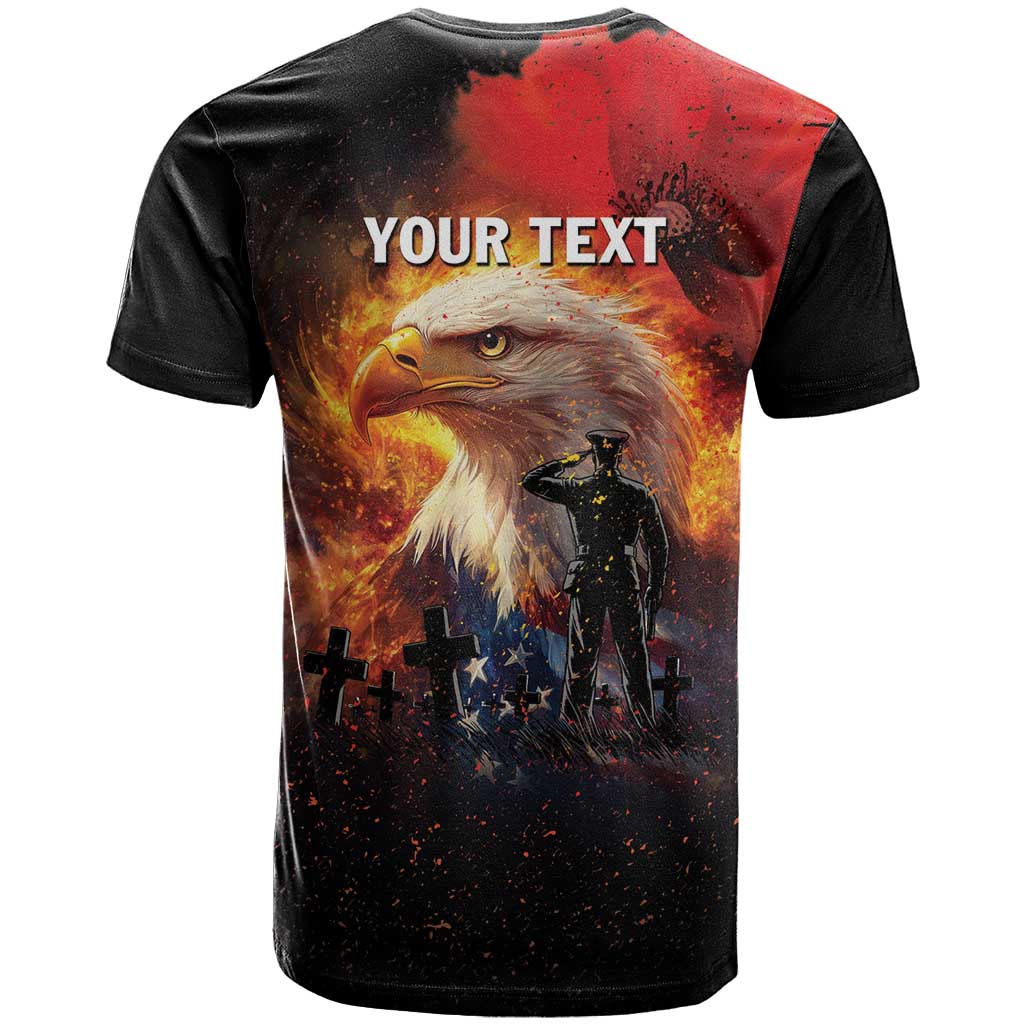 US Memorial Day Personalized T Shirt May We Never Forget Freedom Isnt Free