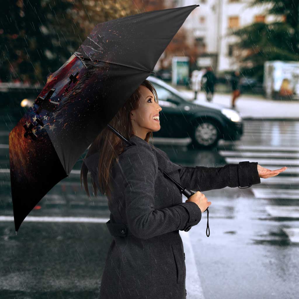 US Memorial Day Personalized Umbrella May We Never Forget Freedom Isnt Free