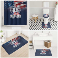 Never Forget Freedom American Memorial Day Bathroom Set