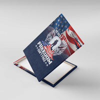 Never Forget Freedom American Memorial Day Canvas Wall Art