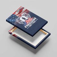 Never Forget Freedom American Memorial Day Canvas Wall Art