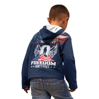 Never Forget Freedom American Memorial Day Personalized Kid Hoodie