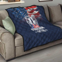 Never Forget Freedom American Memorial Day Quilt