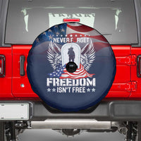 Never Forget Freedom American Memorial Day Spare Tire Cover