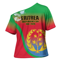 Eritrea 35th Anniversary Cross Shoulder Shirt May 24 1991-2026 Proud To Be Eritrean